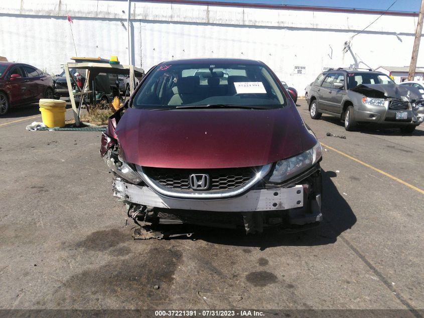 2015 HONDA CIVIC SEDAN LX - 19XFB2F53FE245586