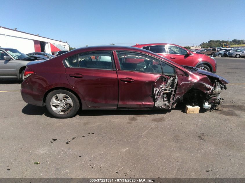 2015 HONDA CIVIC SEDAN LX - 19XFB2F53FE245586