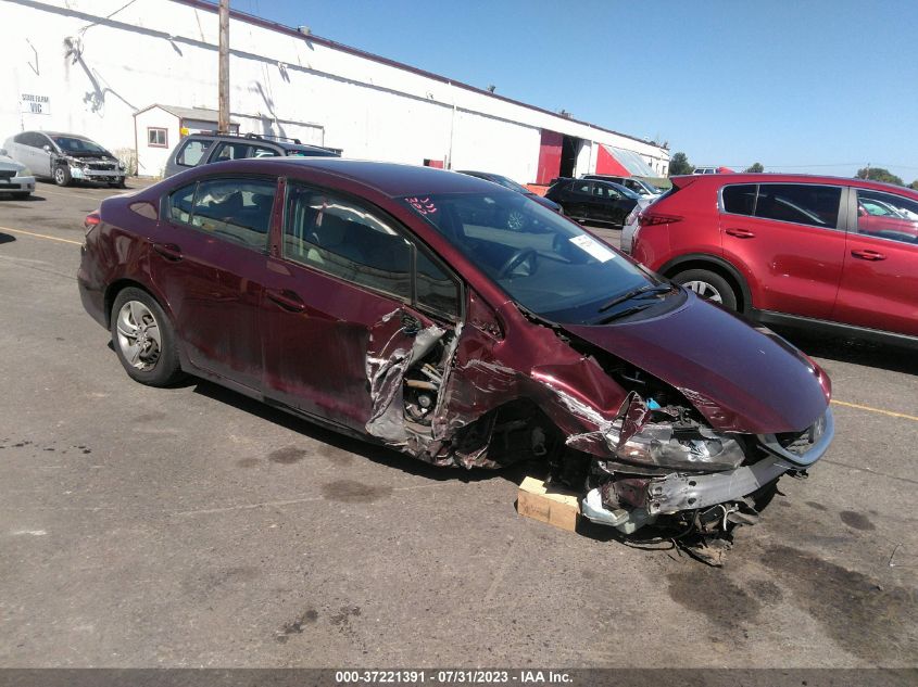 2015 HONDA CIVIC SEDAN LX - 19XFB2F53FE245586