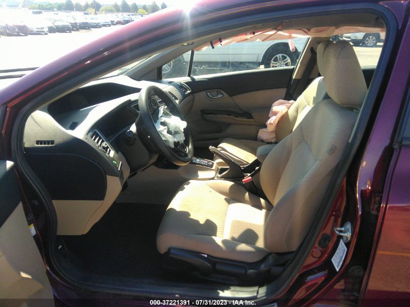 2015 HONDA CIVIC SEDAN LX - 19XFB2F53FE245586