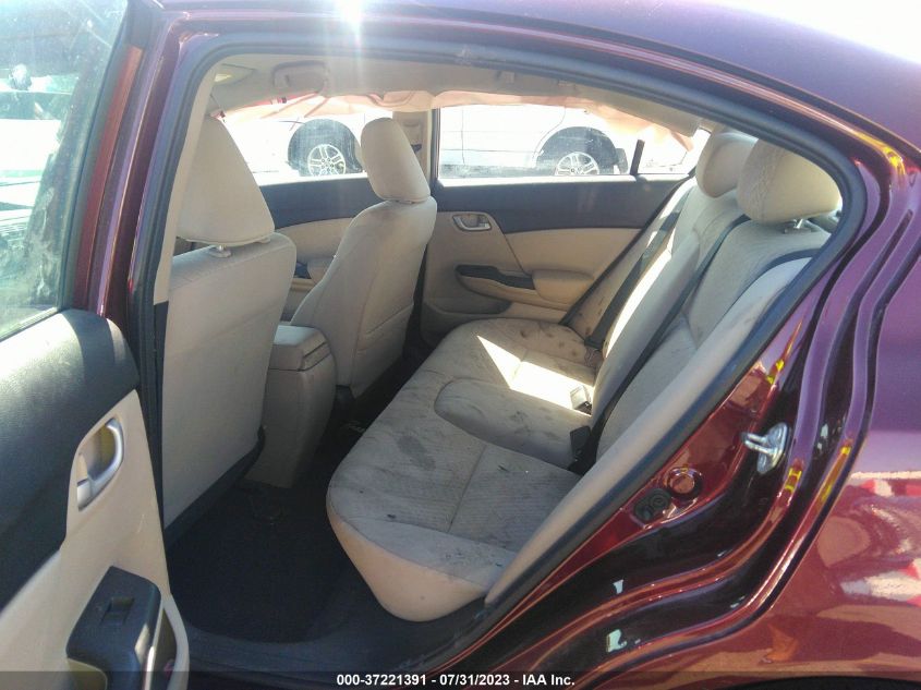 2015 HONDA CIVIC SEDAN LX - 19XFB2F53FE245586