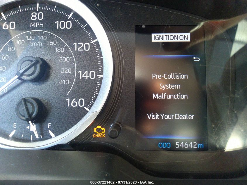 2020 TOYOTA COROLLA LE - JTDHPRAE7LJ014487