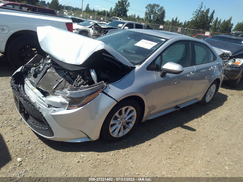 2020 TOYOTA COROLLA LE - JTDHPRAE7LJ014487