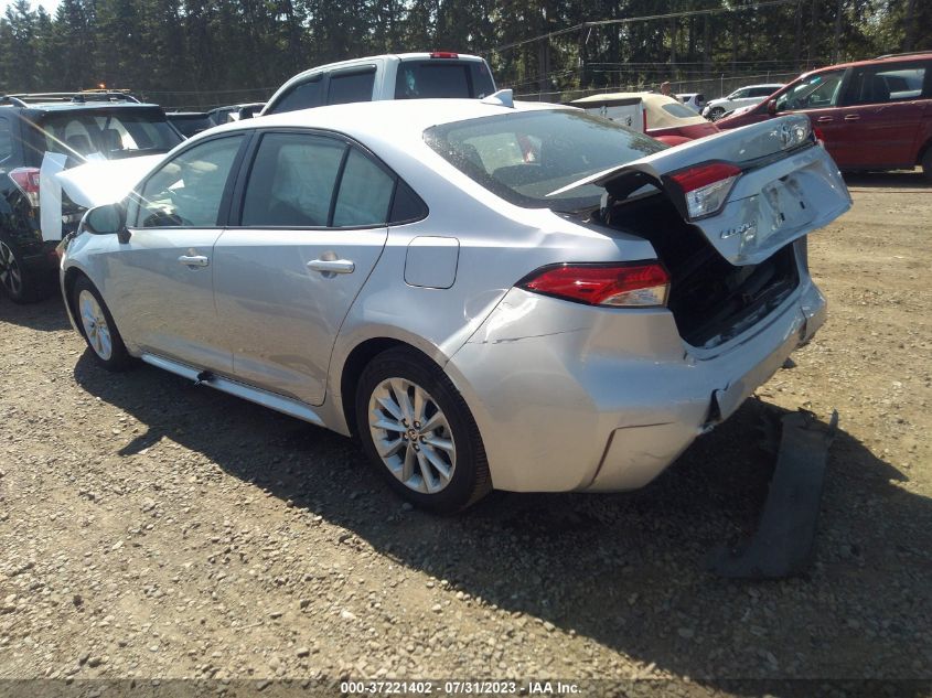2020 TOYOTA COROLLA LE - JTDHPRAE7LJ014487