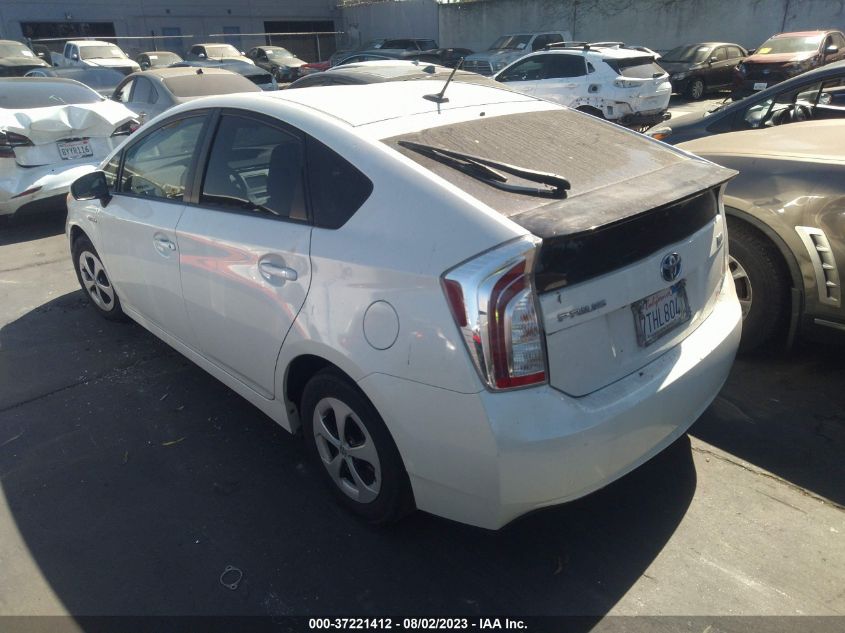 2014 TOYOTA PRIUS FOUR/FIVE/THREE/ONE/TWO - JTDKN3DU4E1741150