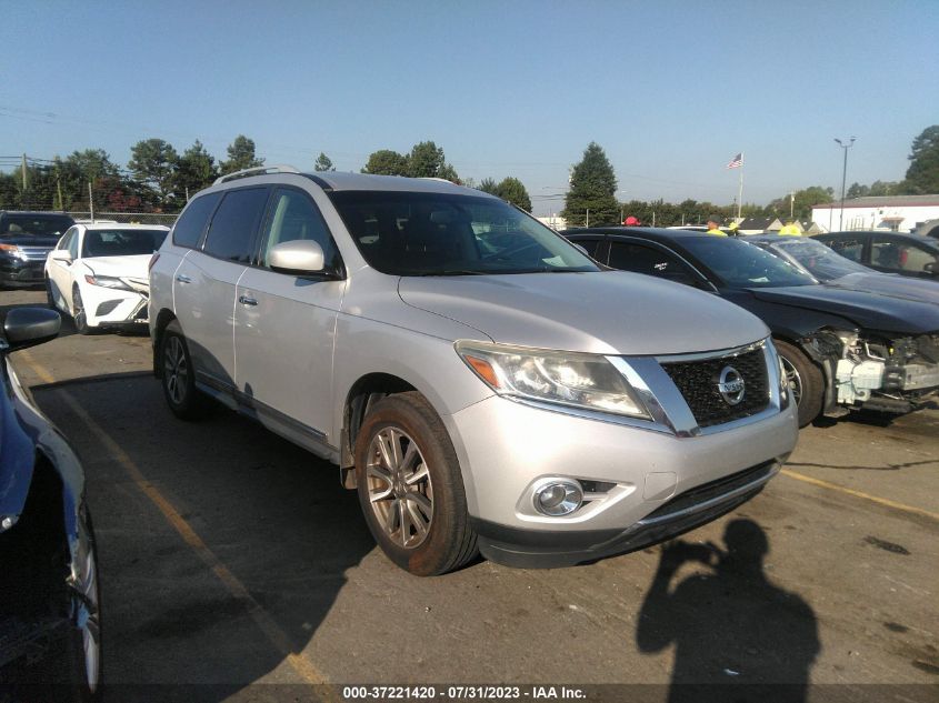 2013 NISSAN PATHFINDER SL - 5N1AR2MM8DC640685