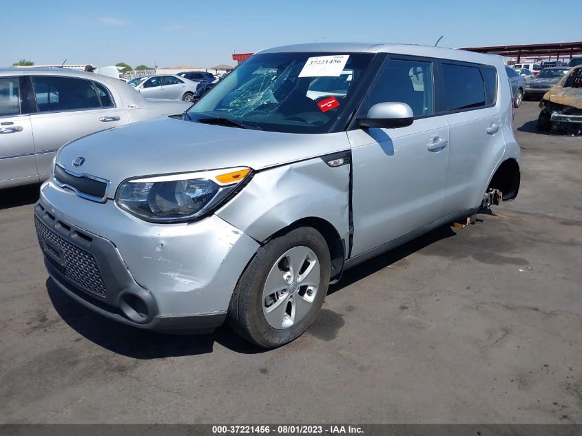 2014 KIA SOUL BASE - KNDJN2A22E7701607
