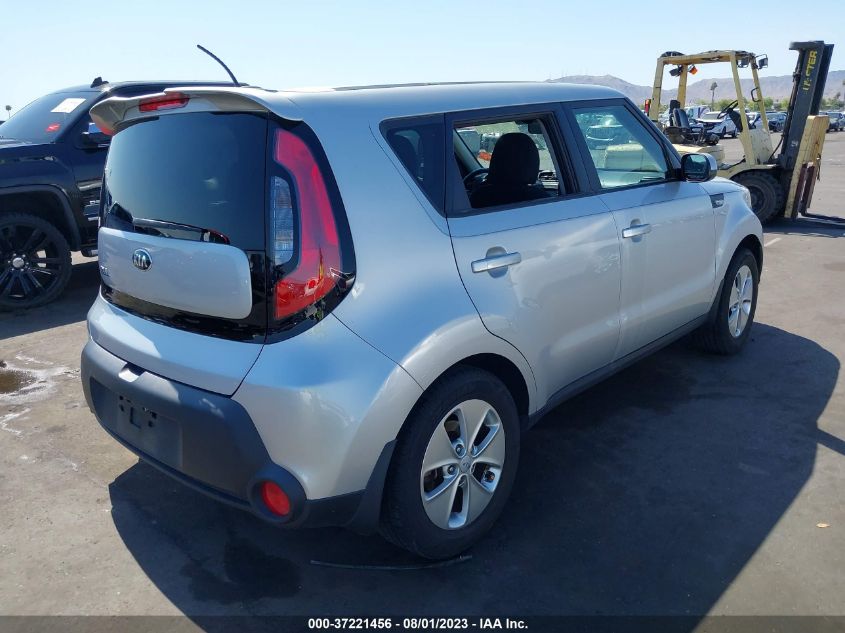 2014 KIA SOUL BASE - KNDJN2A22E7701607