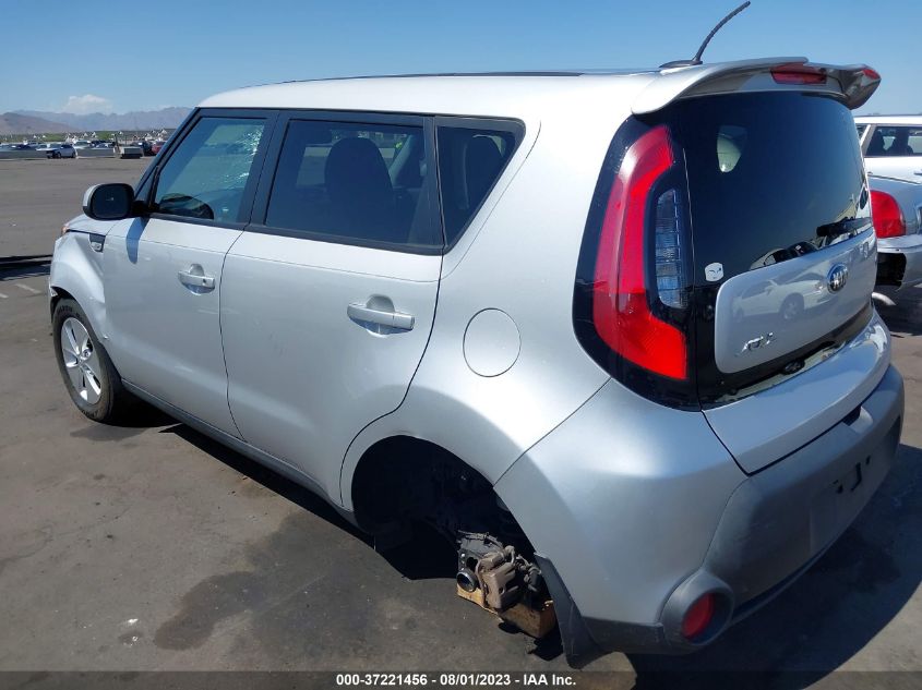 2014 KIA SOUL BASE - KNDJN2A22E7701607