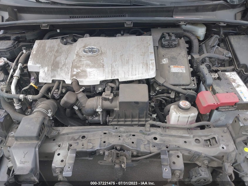VIN JTDKAMFU1M3132129 2021 TOYOTA PRIUS L