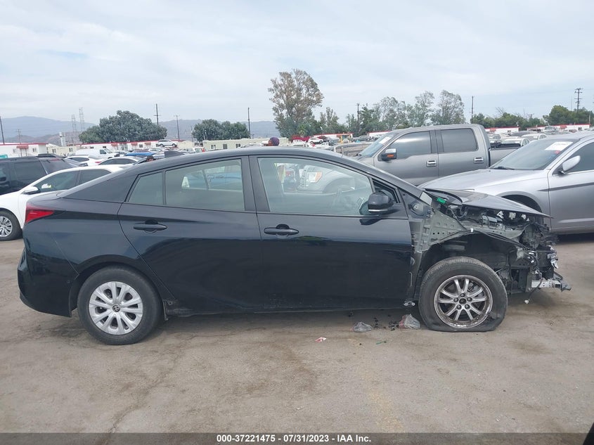 VIN JTDKAMFU1M3132129 2021 TOYOTA PRIUS L