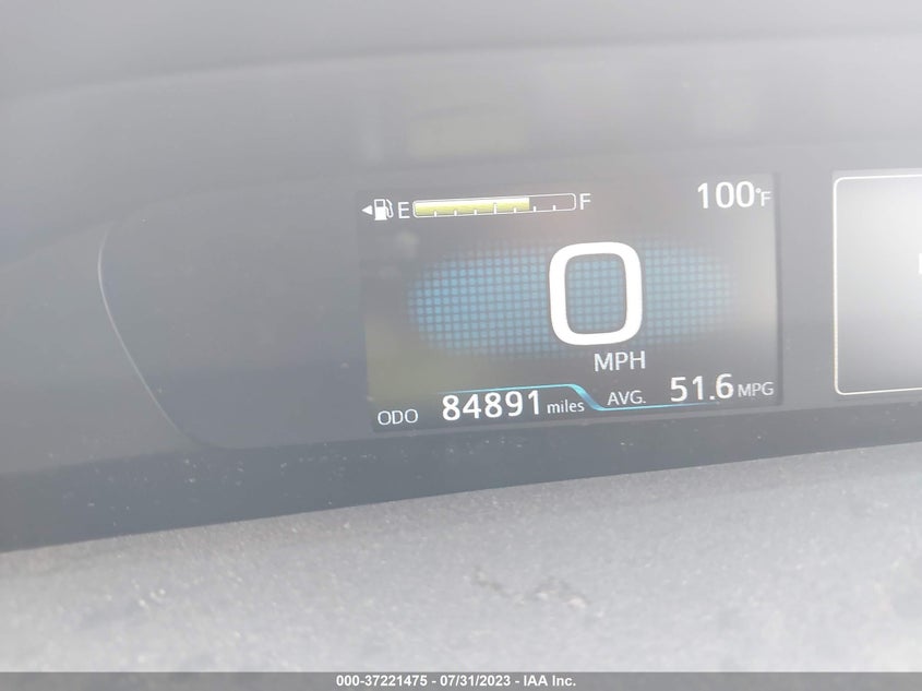 VIN JTDKAMFU1M3132129 2021 TOYOTA PRIUS L
