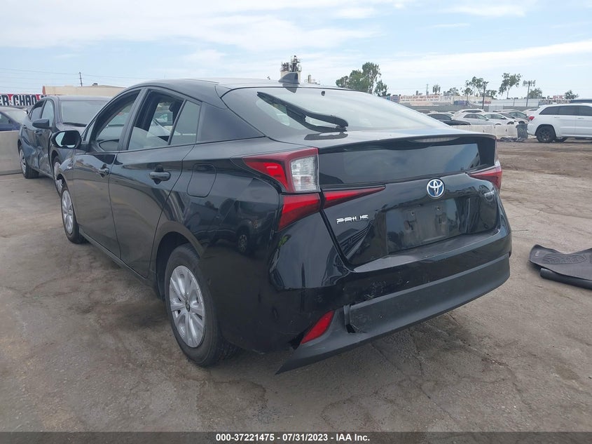 VIN JTDKAMFU1M3132129 2021 TOYOTA PRIUS L