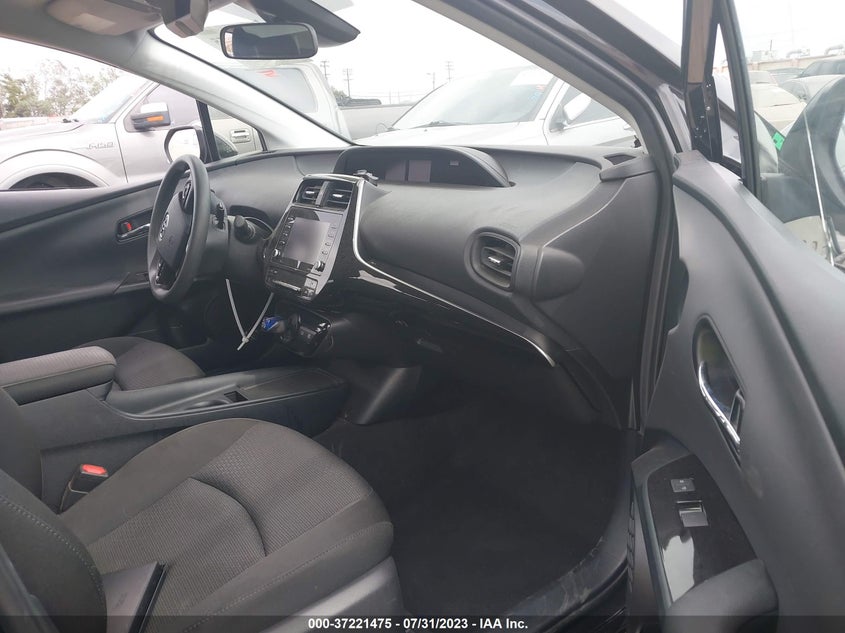 VIN JTDKAMFU1M3132129 2021 TOYOTA PRIUS L