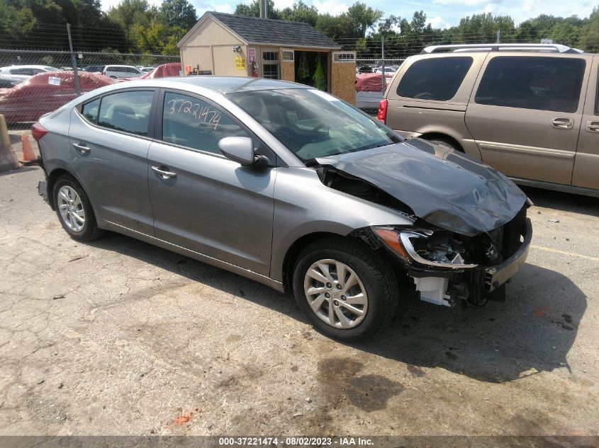 2018 HYUNDAI ELANTRA SE - KMHD74LF6JU545128