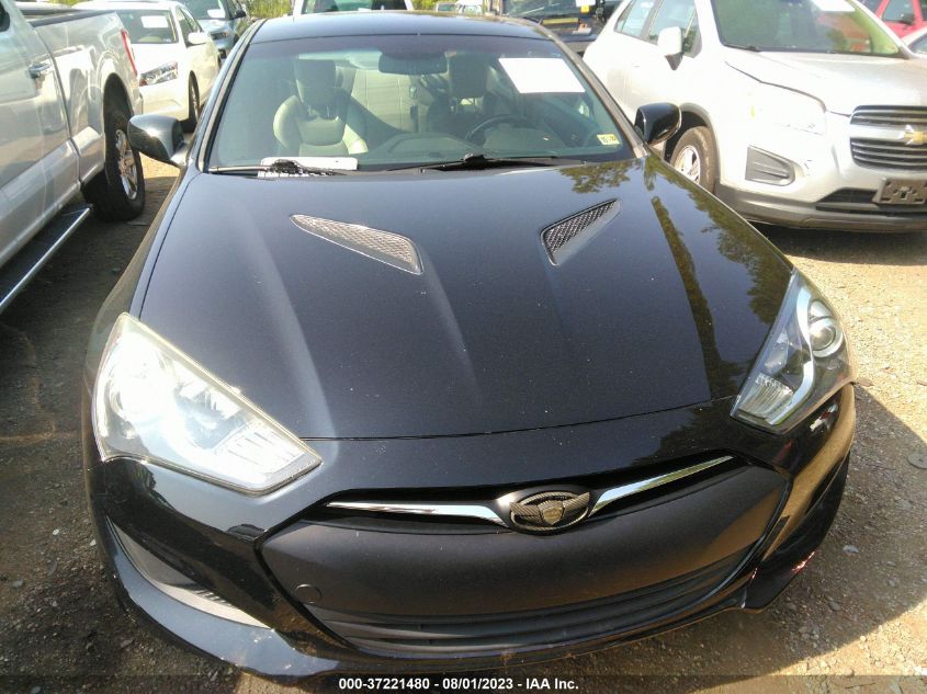 2013 HYUNDAI GENESIS COUPE 2.0T PREMIUM KMHHT6KD0DU111882