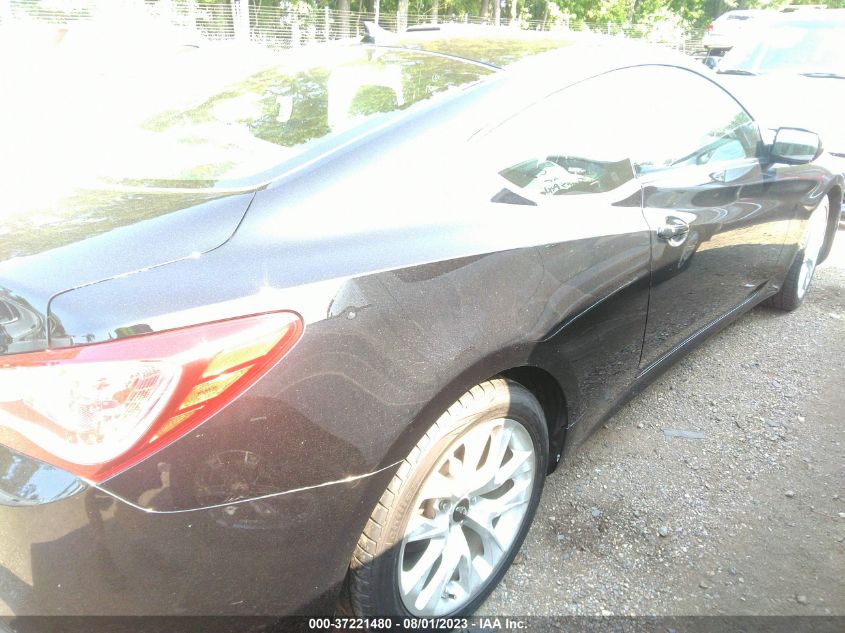 2013 HYUNDAI GENESIS COUPE 2.0T PREMIUM KMHHT6KD0DU111882