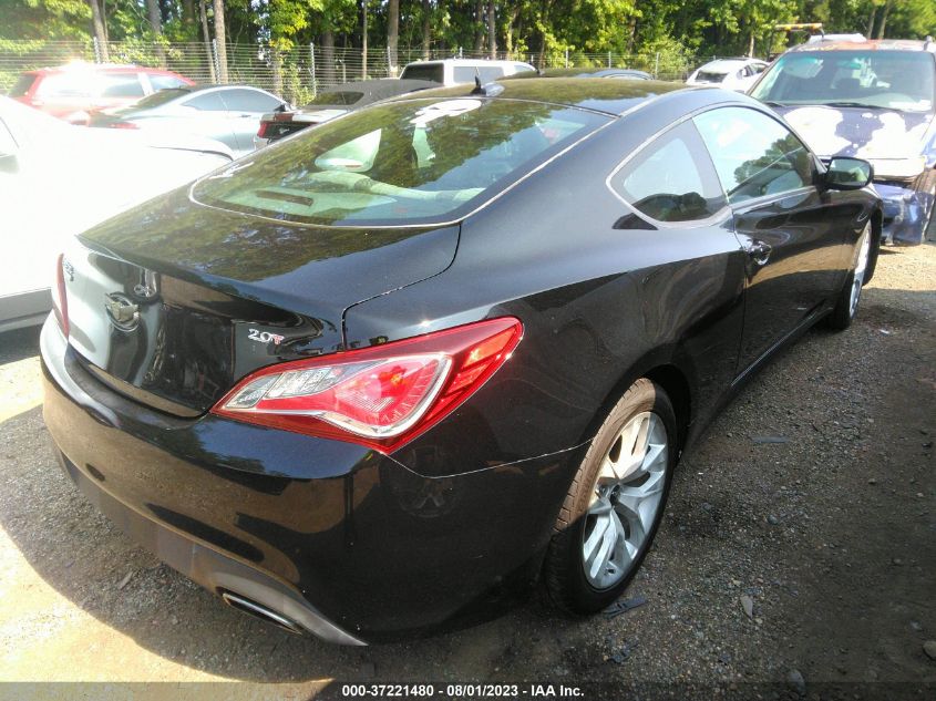 2013 HYUNDAI GENESIS COUPE 2.0T PREMIUM KMHHT6KD0DU111882