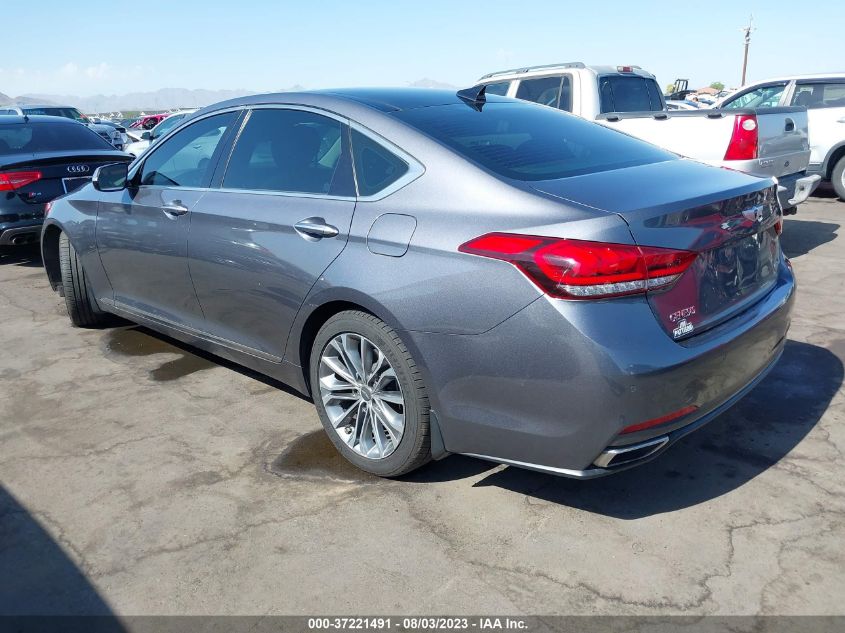 2015 HYUNDAI GENESIS SEDAN TECHNOLOGY KMHGN4JE0FU085825