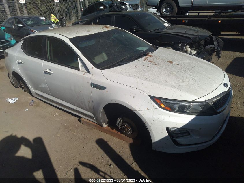 2015 KIA OPTIMA HYBRID EX - KNAGN4AD9F5080187