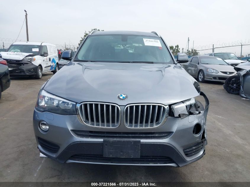 2016 BMW X3 XDRIVE28I - 5UXWX9C53G0D81128