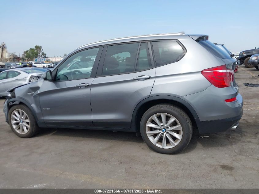 2016 BMW X3 XDRIVE28I - 5UXWX9C53G0D81128