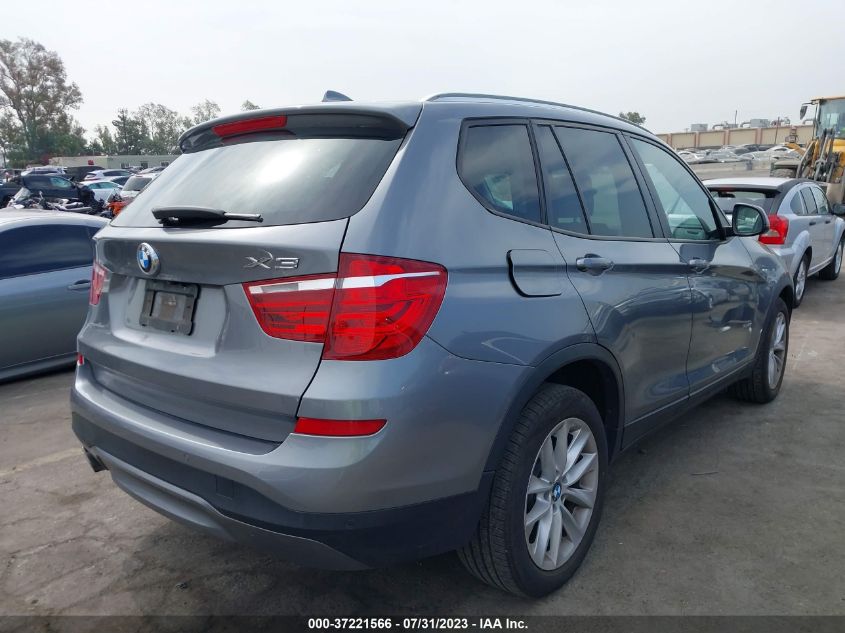 2016 BMW X3 XDRIVE28I - 5UXWX9C53G0D81128