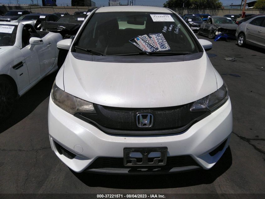 2016 HONDA FIT LX - JHMGK5H51GS012953