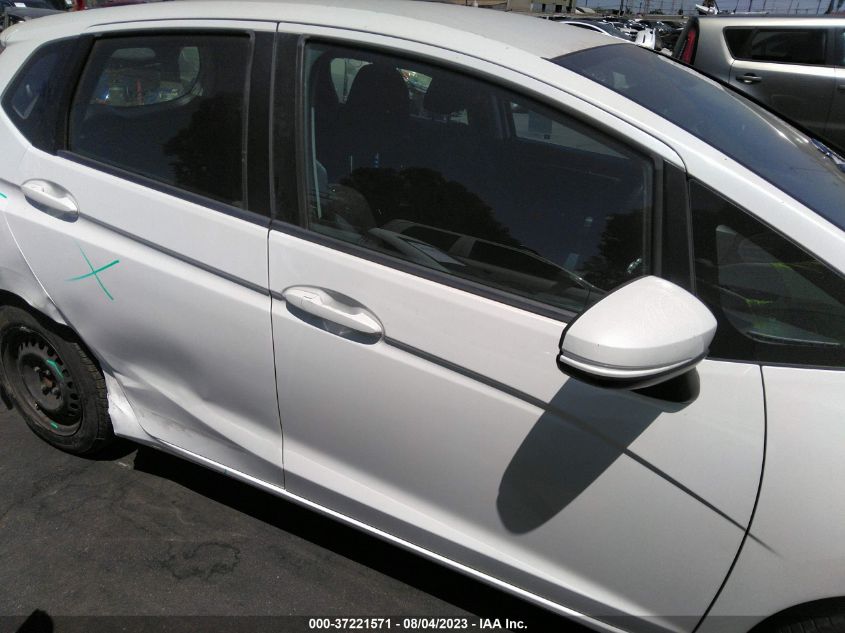 2016 HONDA FIT LX - JHMGK5H51GS012953