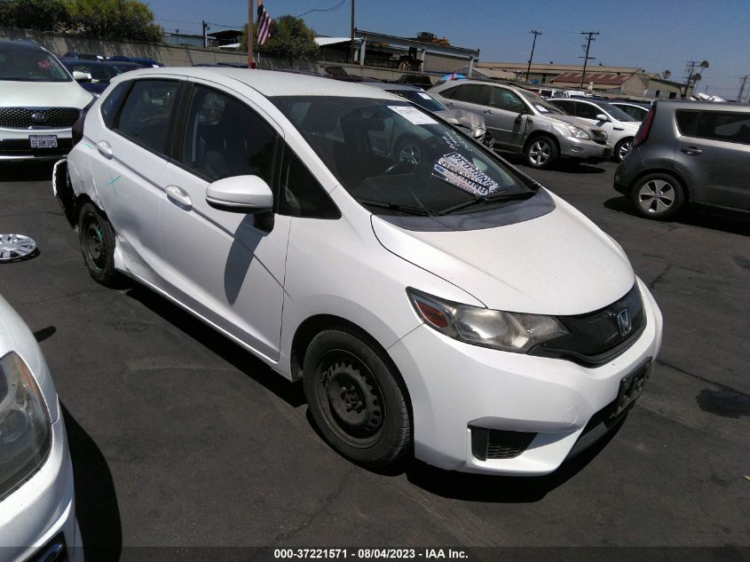 2016 HONDA FIT LX - JHMGK5H51GS012953