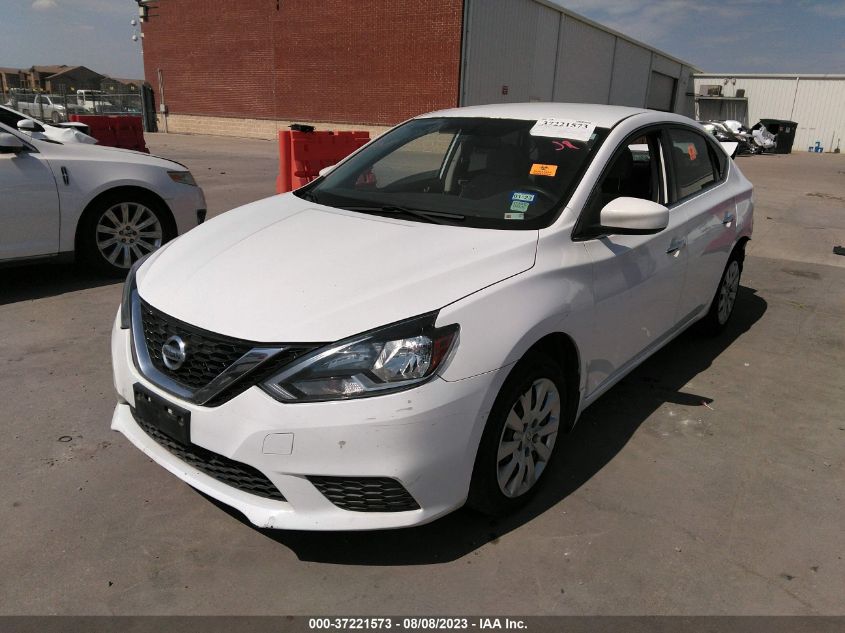 2016 NISSAN SENTRA S - 3N1AB7AP7GY295281