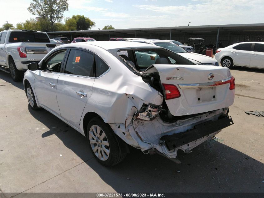 2016 NISSAN SENTRA S - 3N1AB7AP7GY295281