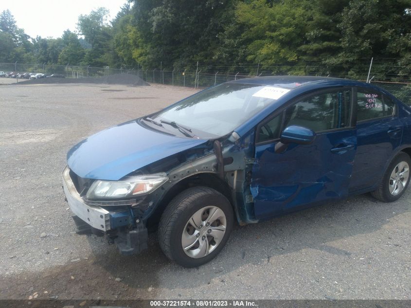 2014 HONDA CIVIC SEDAN LX - 19XFB2F58EE062831