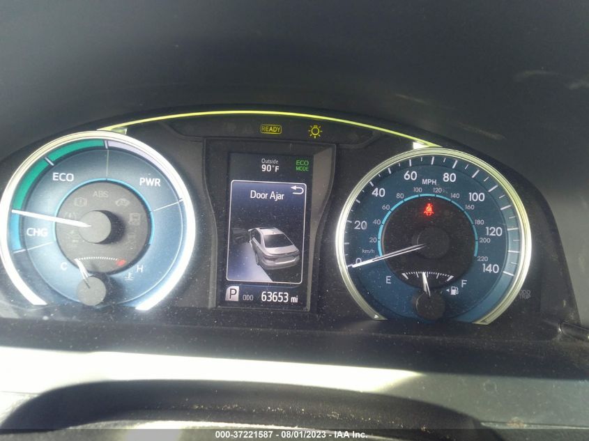 2015 TOYOTA CAMRY HYBRID LE/XLE/SE - 4T1BD1FK4FU152260