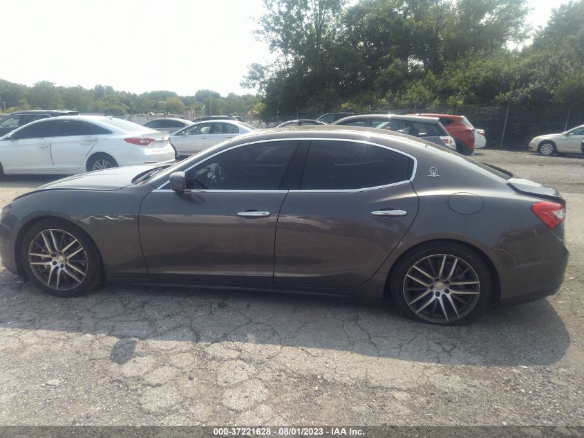 2014 MASERATI GHIBLI S Q4 ZAM57RTA1E1103953