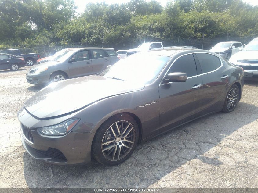 2014 MASERATI GHIBLI S Q4 ZAM57RTA1E1103953