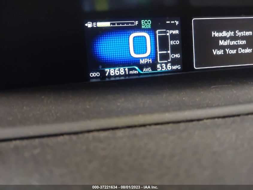 2017 TOYOTA PRIUS TWO/TWO ECO/THREE - JTDKARFU5H3542872