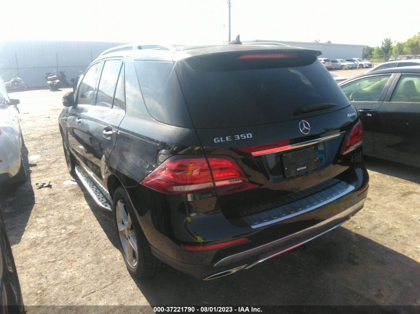 2016 MERCEDES-BENZ GLE GLE 350 - 4JGDA5HB5GA620909