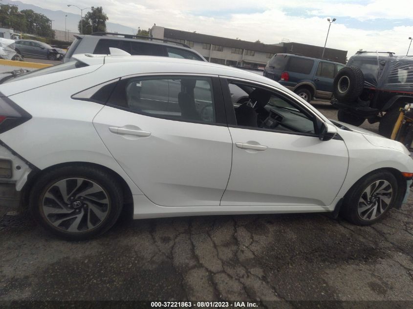 2018 HONDA CIVIC HATCHBACK LX - SHHFK7H21JU424128