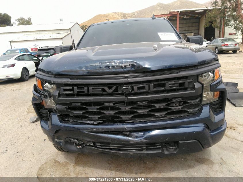 2022 CHEVROLET SILVERADO 1500 CUSTOM - 1GCPDBEK8NZ580223