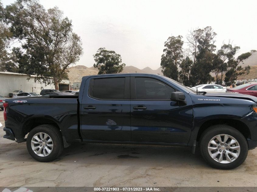 2022 CHEVROLET SILVERADO 1500 CUSTOM - 1GCPDBEK8NZ580223