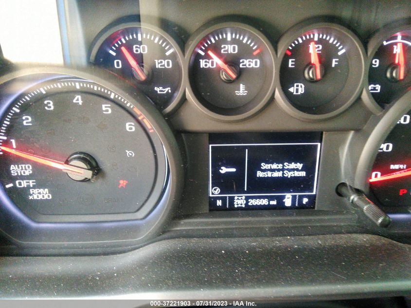 2022 CHEVROLET SILVERADO 1500 CUSTOM - 1GCPDBEK8NZ580223