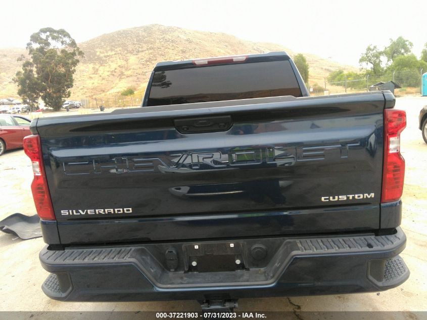 2022 CHEVROLET SILVERADO 1500 CUSTOM - 1GCPDBEK8NZ580223