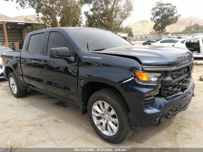 2022 CHEVROLET SILVERADO 1500 CUSTOM - 1GCPDBEK8NZ580223