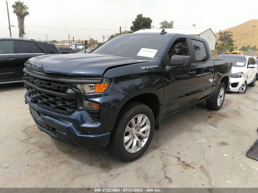 2022 CHEVROLET SILVERADO 1500 CUSTOM - 1GCPDBEK8NZ580223