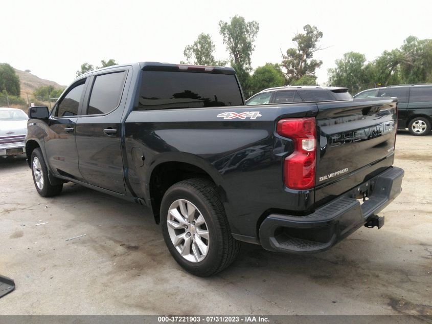 2022 CHEVROLET SILVERADO 1500 CUSTOM - 1GCPDBEK8NZ580223