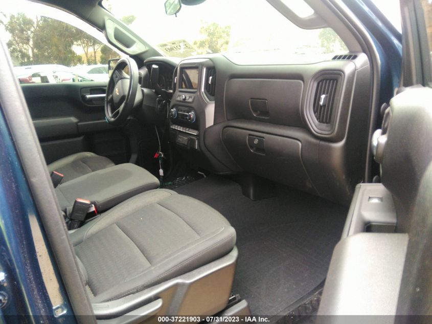 2022 CHEVROLET SILVERADO 1500 CUSTOM - 1GCPDBEK8NZ580223