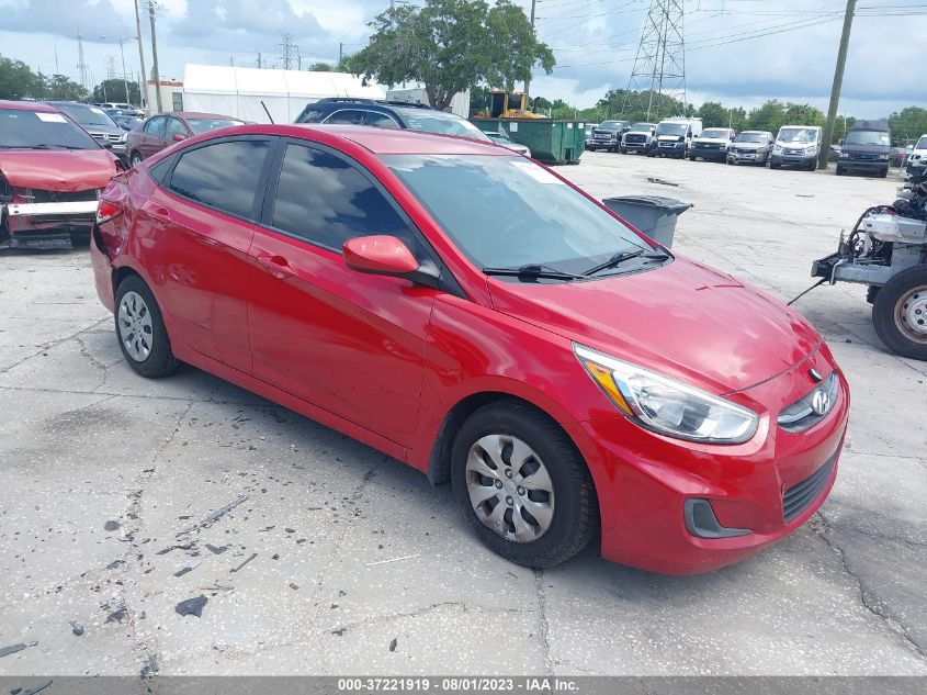 2016 HYUNDAI ACCENT SE - KMHCT4AE7GU101749