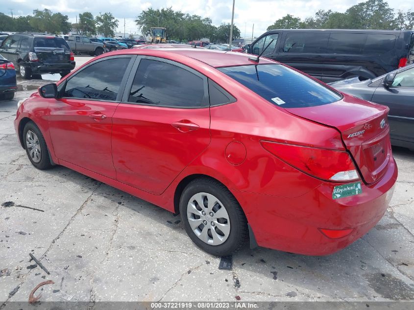 2016 HYUNDAI ACCENT SE - KMHCT4AE7GU101749