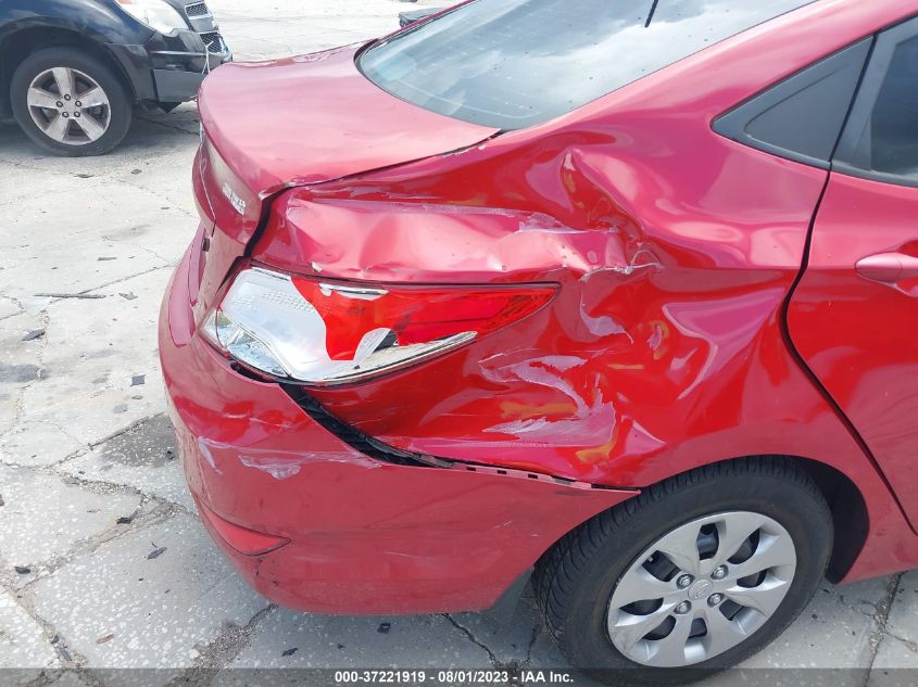 2016 HYUNDAI ACCENT SE - KMHCT4AE7GU101749